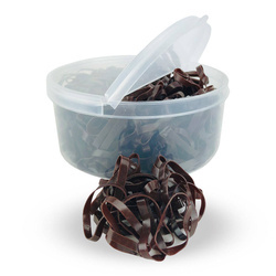 York silicone plaiting bands in a box