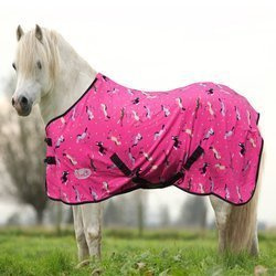 Fleece rug York Horsi with straps