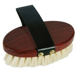 Wooden natural goats hair brush York