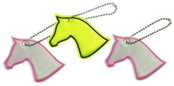 Reflektierender Anhänger HR Pferdekopf