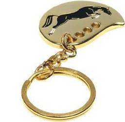 Key ring HR jumper metal gold