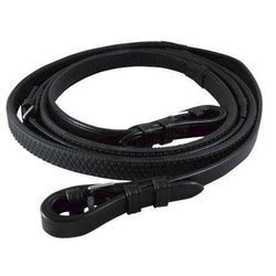 Rubber and leather reins York