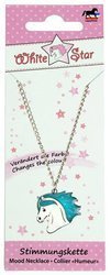Necklace HR changing color White Star