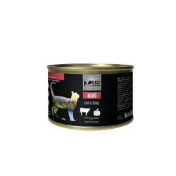 Karma mokra dla kota Black Canyon Menü z wołowiną i dynią 200 g