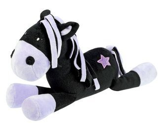 Plush horse HR Black Star