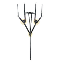 Five-point breastplate York Comfort with fur