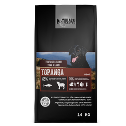 Topanga dry dog food Tuna & Lamb 5 kg